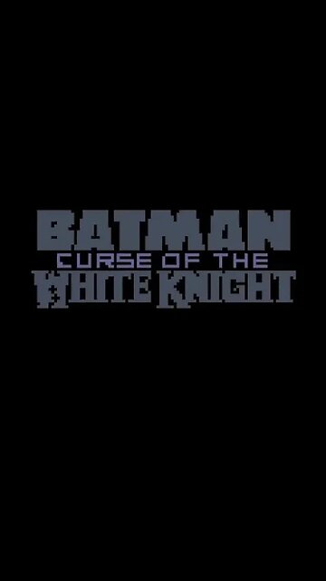 Batman: Curse of The White Knight | 8 bit Animation