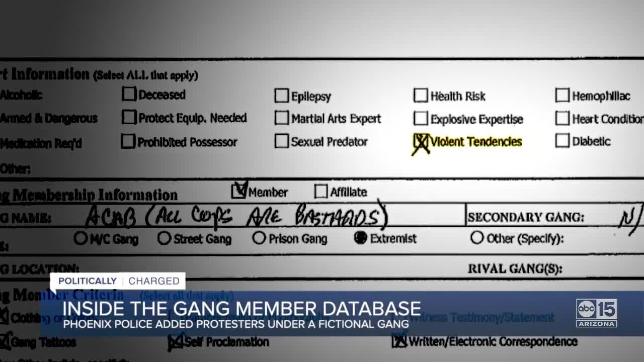 'Prime for abuse': Lack of oversight lets Phoenix police add protesters to gang database