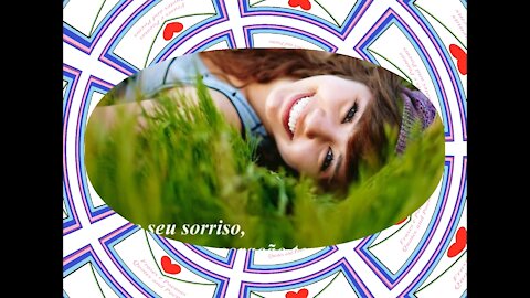 Eu amo o seu sorriso, faz meu coração te amar! [Frases e Poemas]