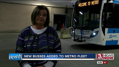 New Metro transit buses debut on Omaha streets