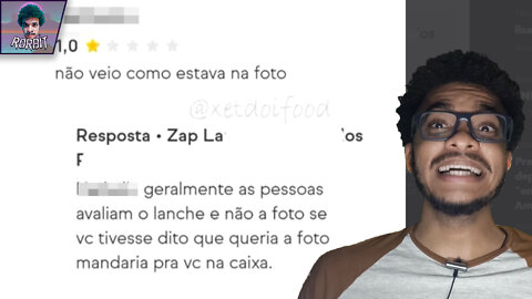 Avaliações Duvidosas Do Ifood - Só Gente Grossa [BR]