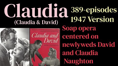 Claudia Radio 1947 (ep092) David the Nursemaid