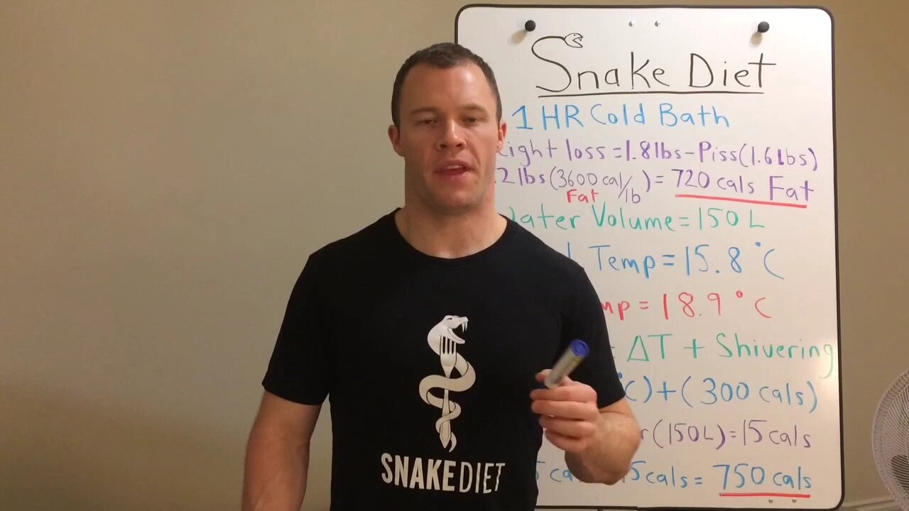 HOW TO BURN 750 CALORIES IN 1 HR USING COLD THERMOGENESIS!