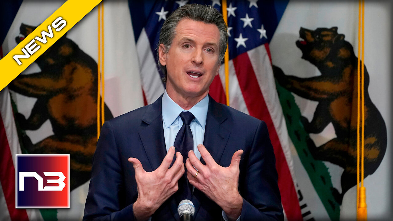 Newsom KNOWS it’s Over after Just Smearing Recall Effort Against Him