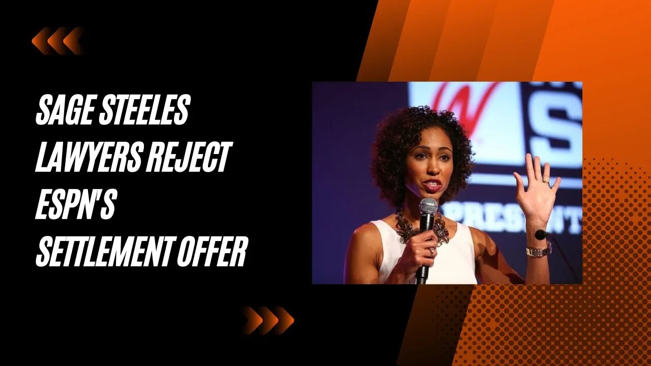 Sage Steele's Attorney Refuses ESPN Settlement Offer!!!