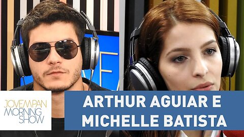 Arthur Aguiar e Michelle Batista - Morning Show - 02/09/16