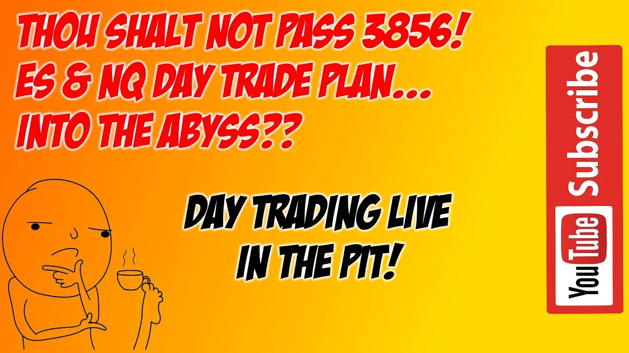 Day Trading Futures Premarket Trade Plan