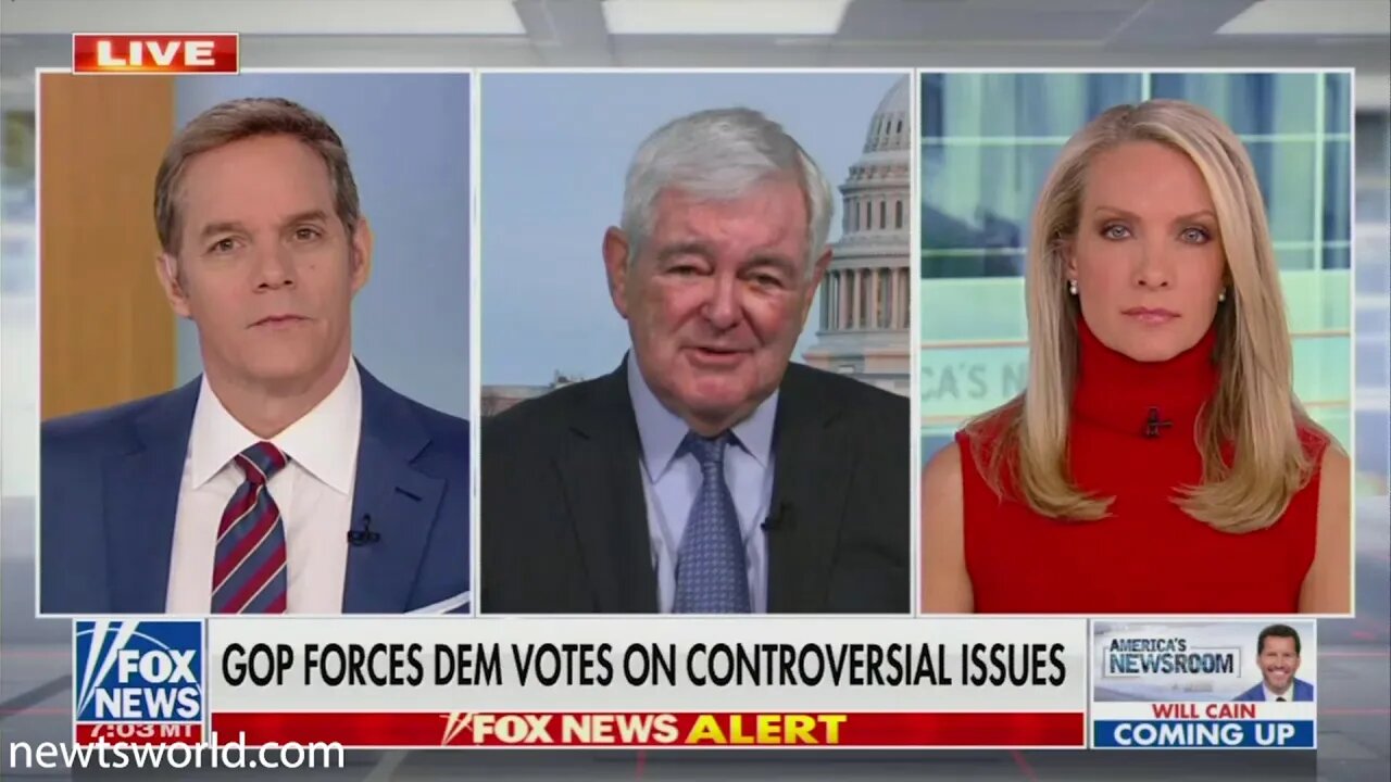 Newt Gingrich on Fox News Channel's America's Newsroom | February 5, 2021