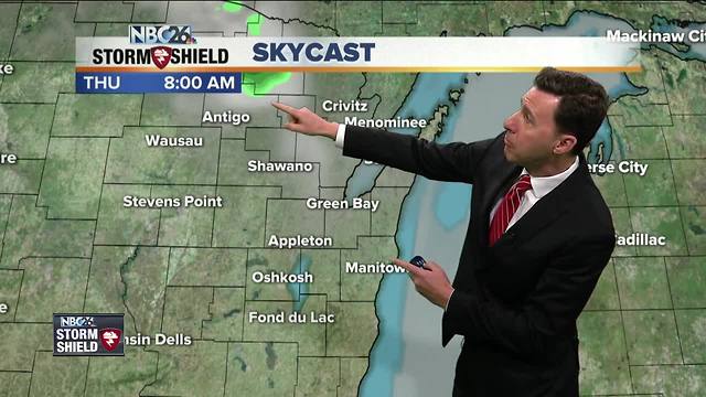 Michael Fish's NBC26 Storm Shield weather forecast