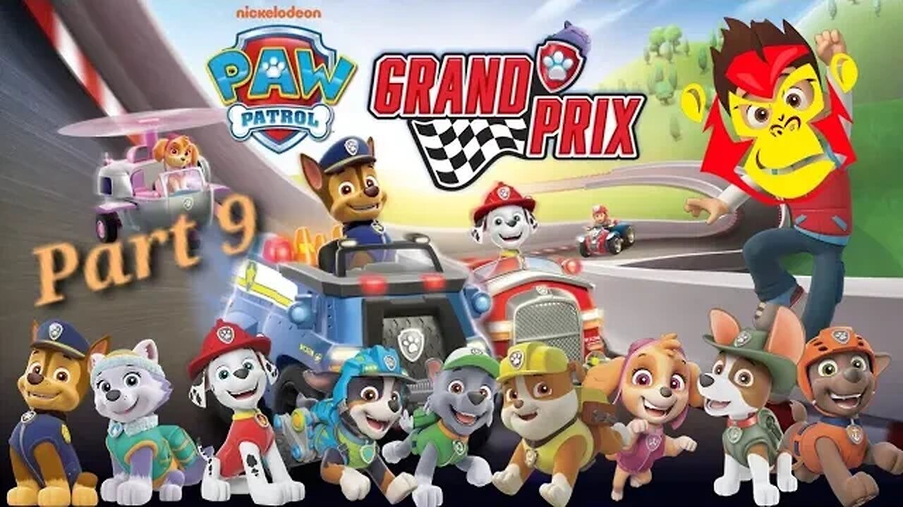 Chopstix and Friends! PAW Patrol Grand Prix - part 9! #chopstixandfriends #pawpatrol #marshall