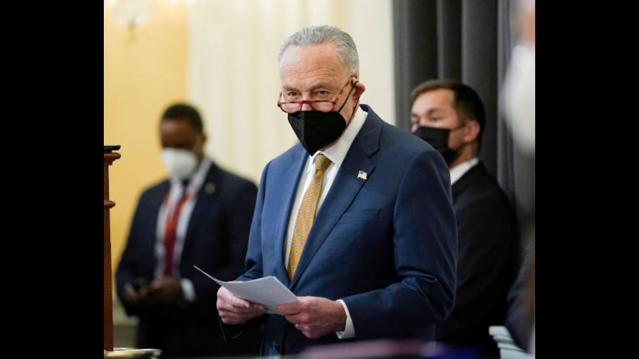 Schumer Says He Was Target of Antisemitic Slur During Capitol Riot