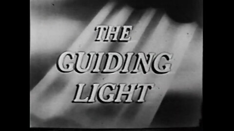 April 9, 1953 - 'The Guiding Light' (Complete with Ads)