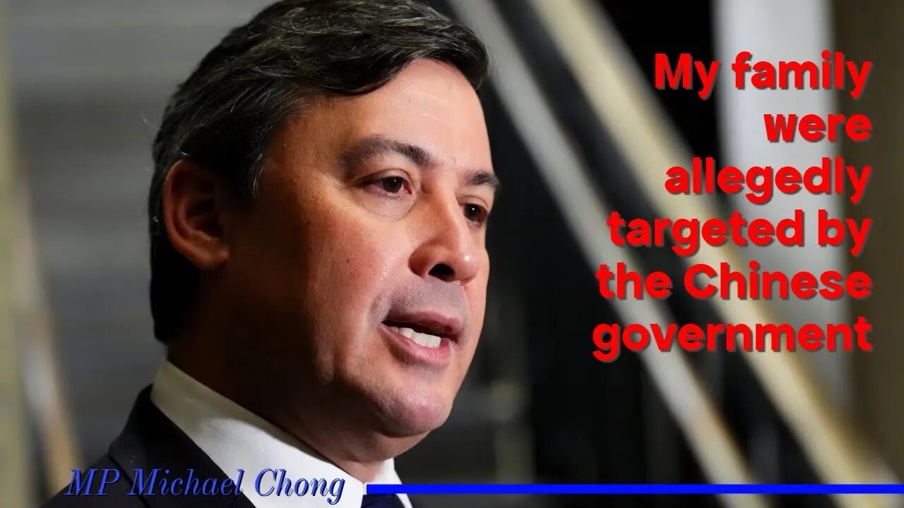 Michael Chong, Chinese Diplomat Was Targeting Him Or His Family