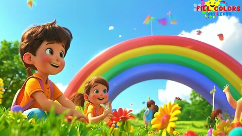 The Rainbow Song | Fun Nursery Rhymes for Babies and Kids | Children's Songs and Cartoons