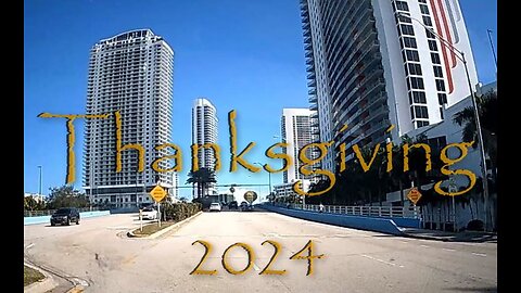 2024 M11 28 Thanksgiving en Hallandale Beach con Eduardo & Ivanna