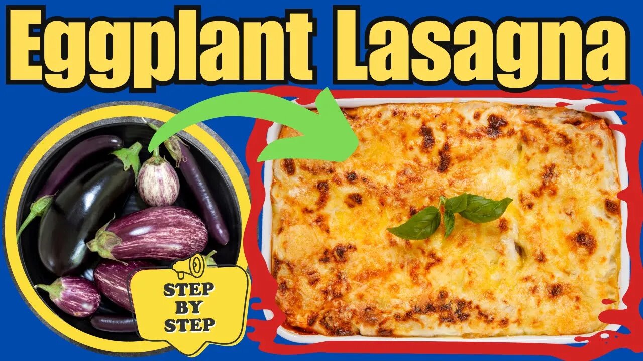 RECIPE: Eggplant Lasagna No Gluten! Full Flavor STEP BY STEP