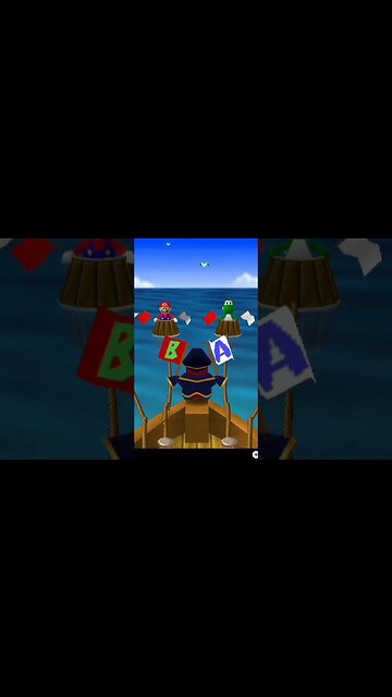 Mario party 1 mini game the nightmare of this as a kid.