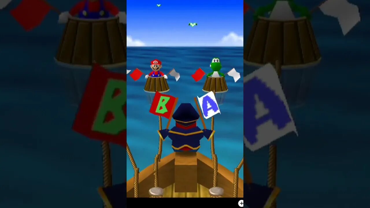 Mario party 1 mini game the nightmare of this as a kid.