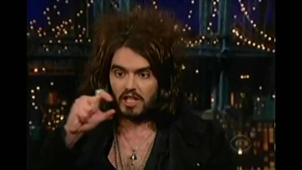 Russell Brand On David Letterman Full Interview November 2008