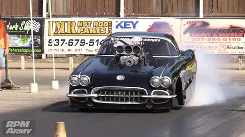 Pro Mod Corvette | OSCA Drag Races at Kil Kare Raceway