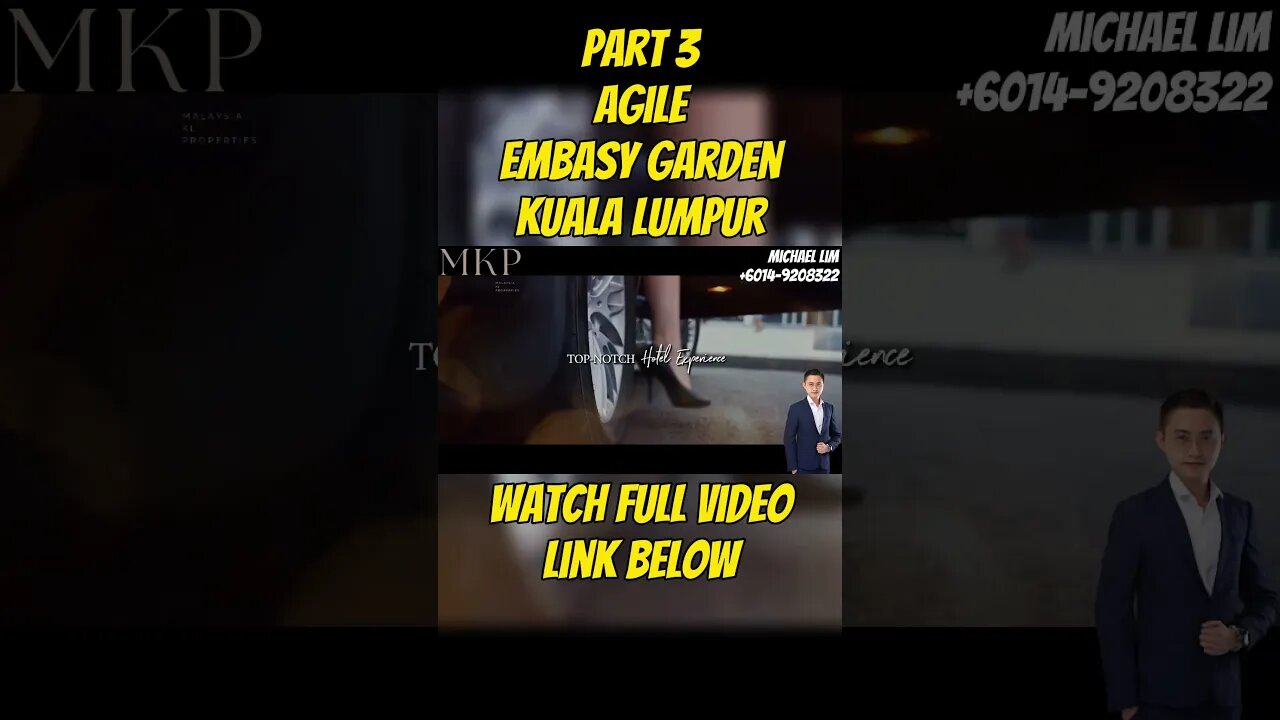 Part 3 Agile Embassy Garden, EPIC Living in KL #shorts #short #shortvideo #shortsvideo #shortsfeed