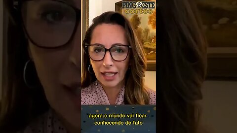 Agora o mundo está vendo quem de fato é o lula [ANA PAULA HENKEL]