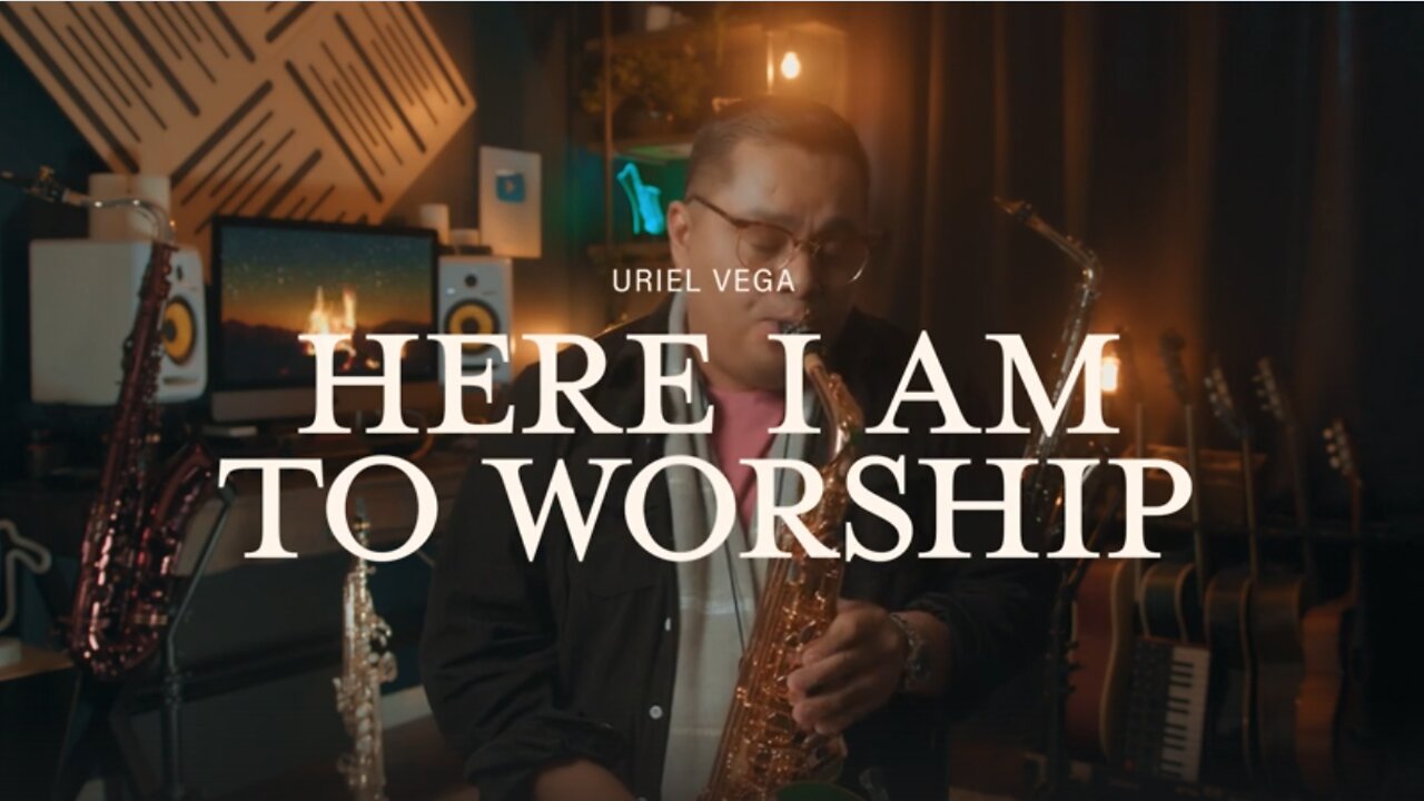 🎷🎇💖Here I Am To Worship - Saxophone Instrumental Cover By Uriel Vega | Anointed & Relaxing Calm, Relaxation, Prayer, Healing, Meditation Music✝