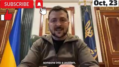 Vladimir Zelensky Explanations October 23, 2022 (Subtitle)
