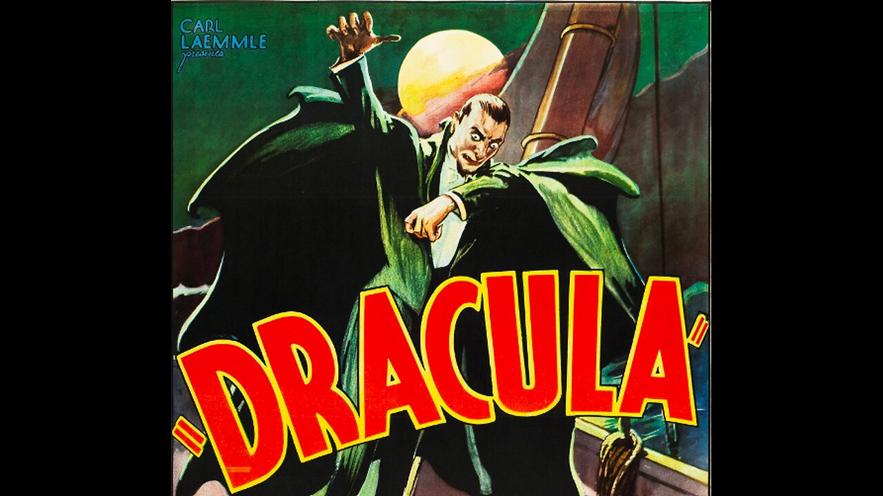 DRACULA (1931). Colorized