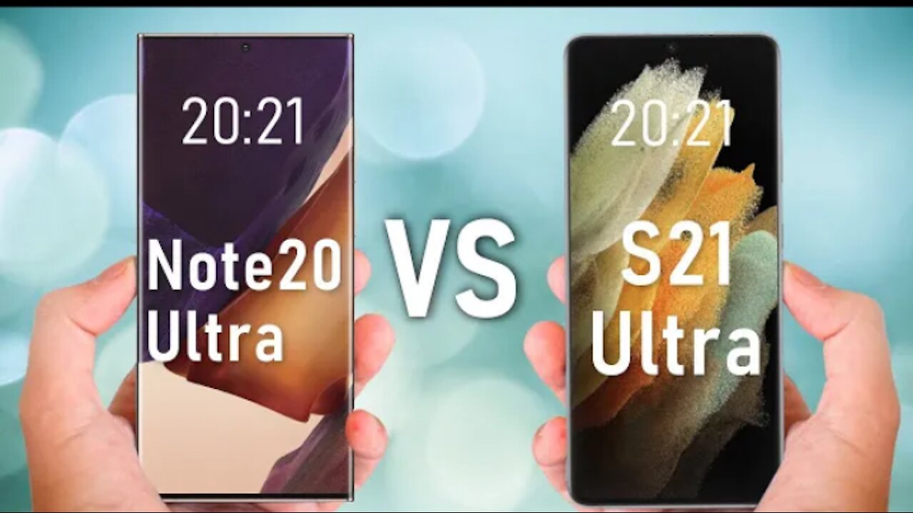 Samsung Galaxy S21 Ultra vs Galaxy Note 20 Ultra Specs Comparison