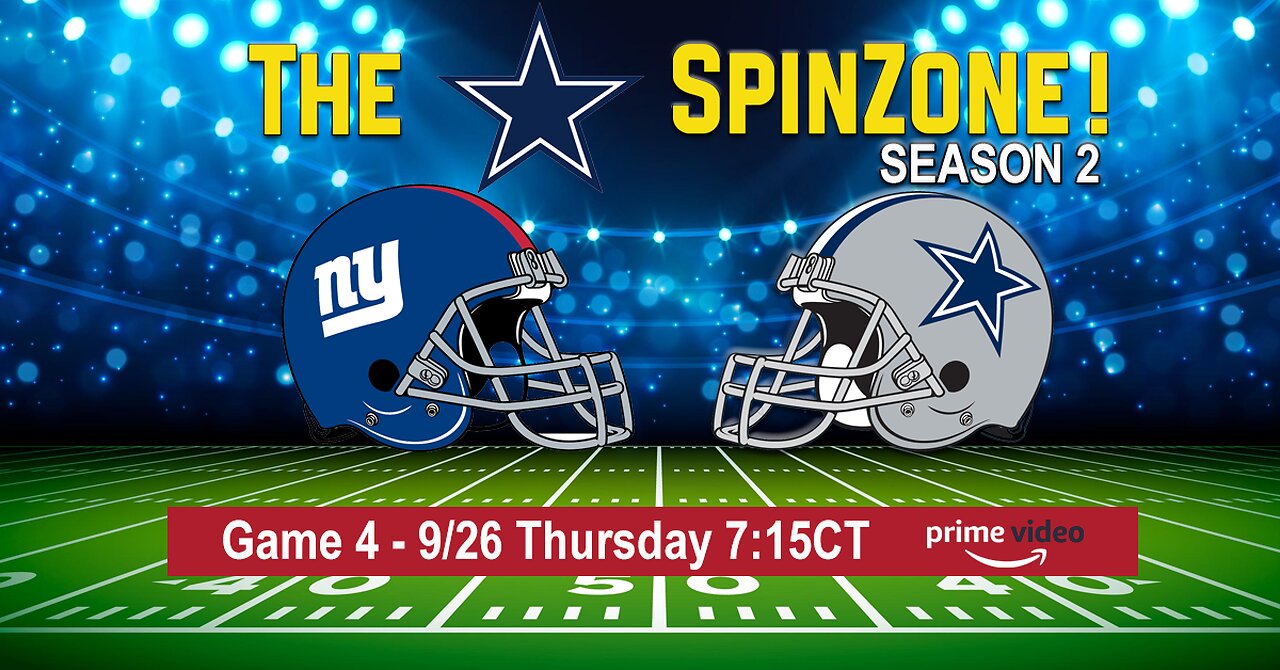 New York Giants vs. Dallas Cowboys - The Spin Zone - Season #2 - Episode 10