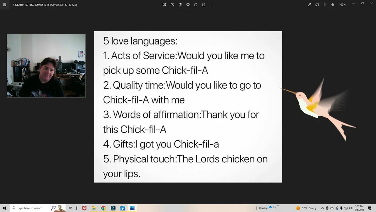 Chick-Fil- A Five Love Languages And More! 😂