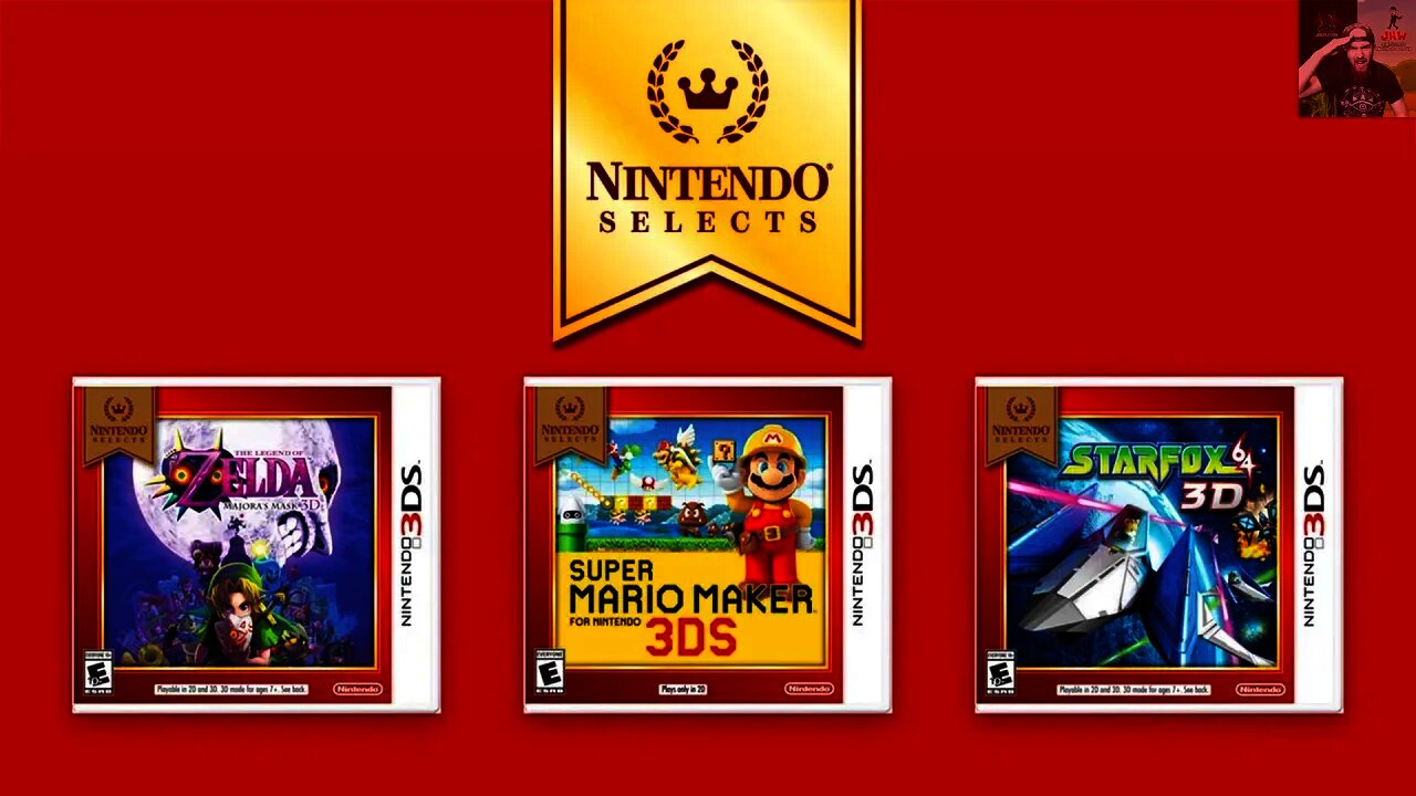 Three New Games Added to 3DS Nintendo Selects Lineup!