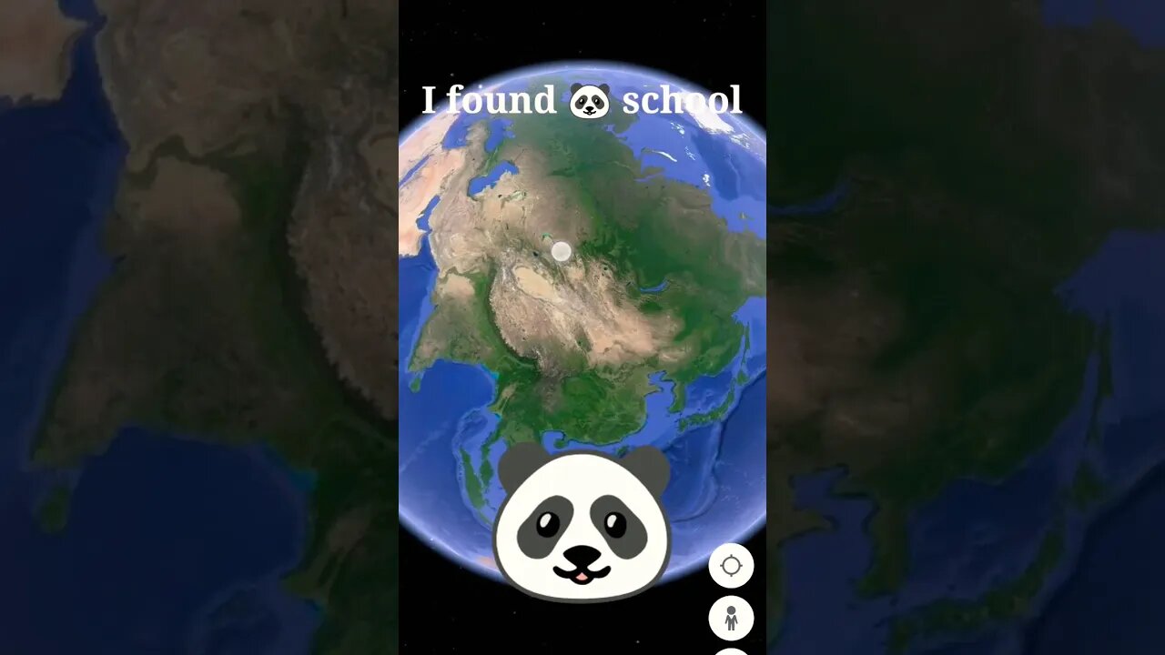 I Found 🐼 school on Google Earth Studio |Scary in google #googleearth #Shorts #world#reels#scary