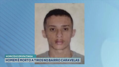 Homicídio em Ipatinga: Homem é Morto a Tiros no Bairro Caravelas.