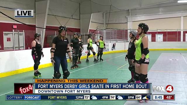 Roller Derby comes to Fort Myers on St. Patrick's Day - 8:30am live report