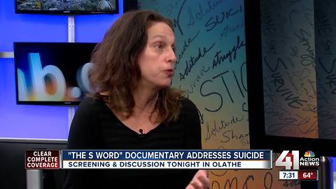 Local screening: New documentary 'The S Word' highlights suicide survivors