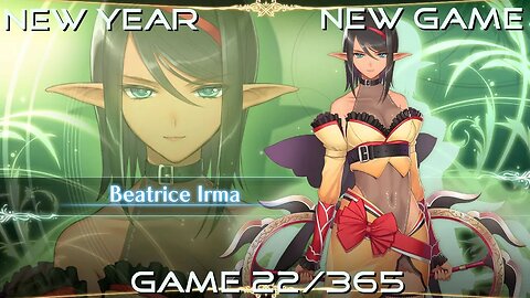 New Year, New Game, Game 22 of 365 (Shining Resonance Refrain)