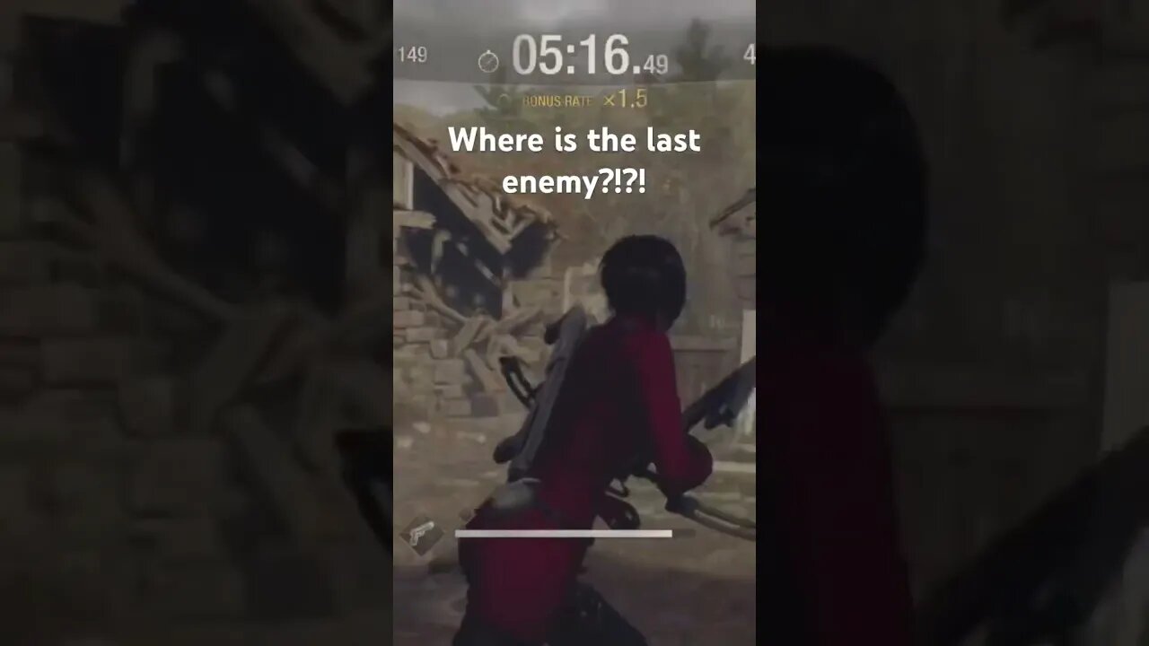 Ada ALMOST missed the full combo #gaming #re4 #residentevil