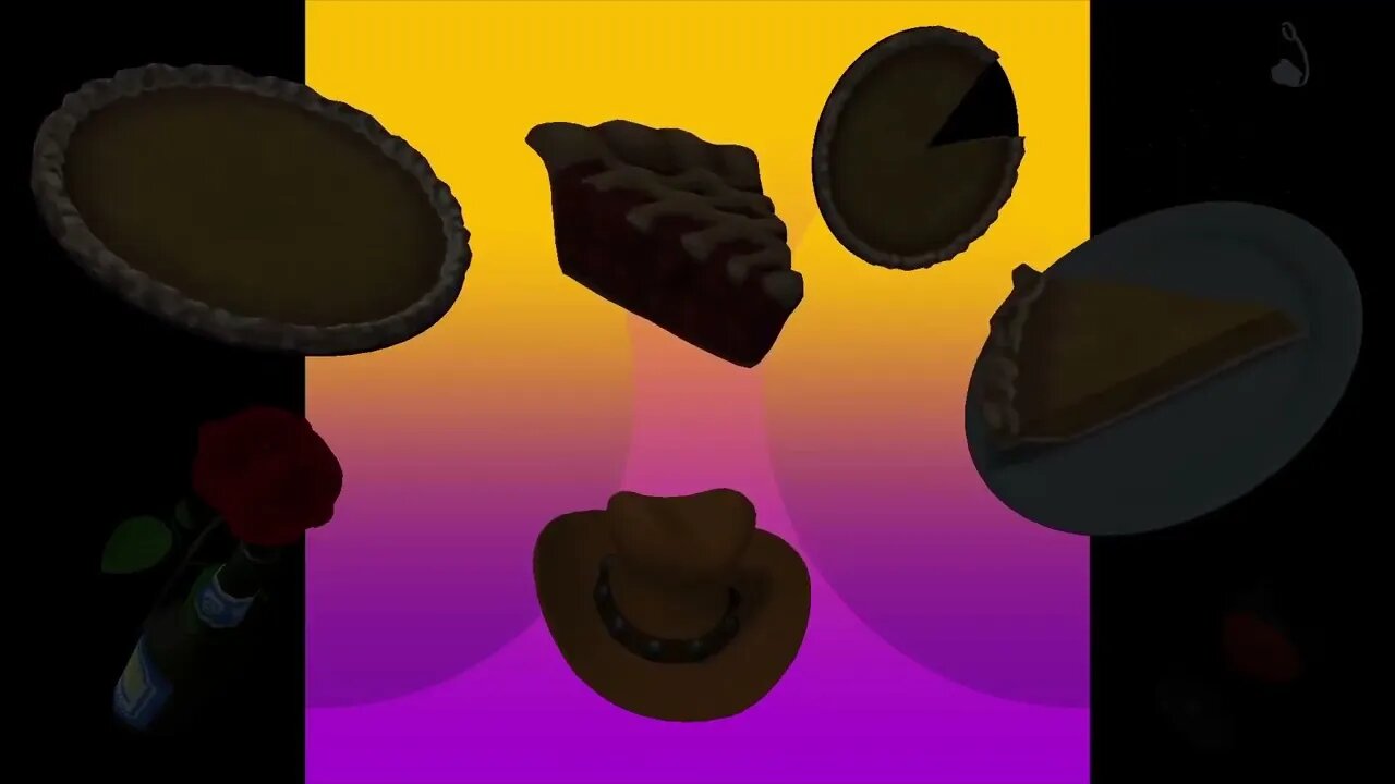 American PIE With Flies And Balloons