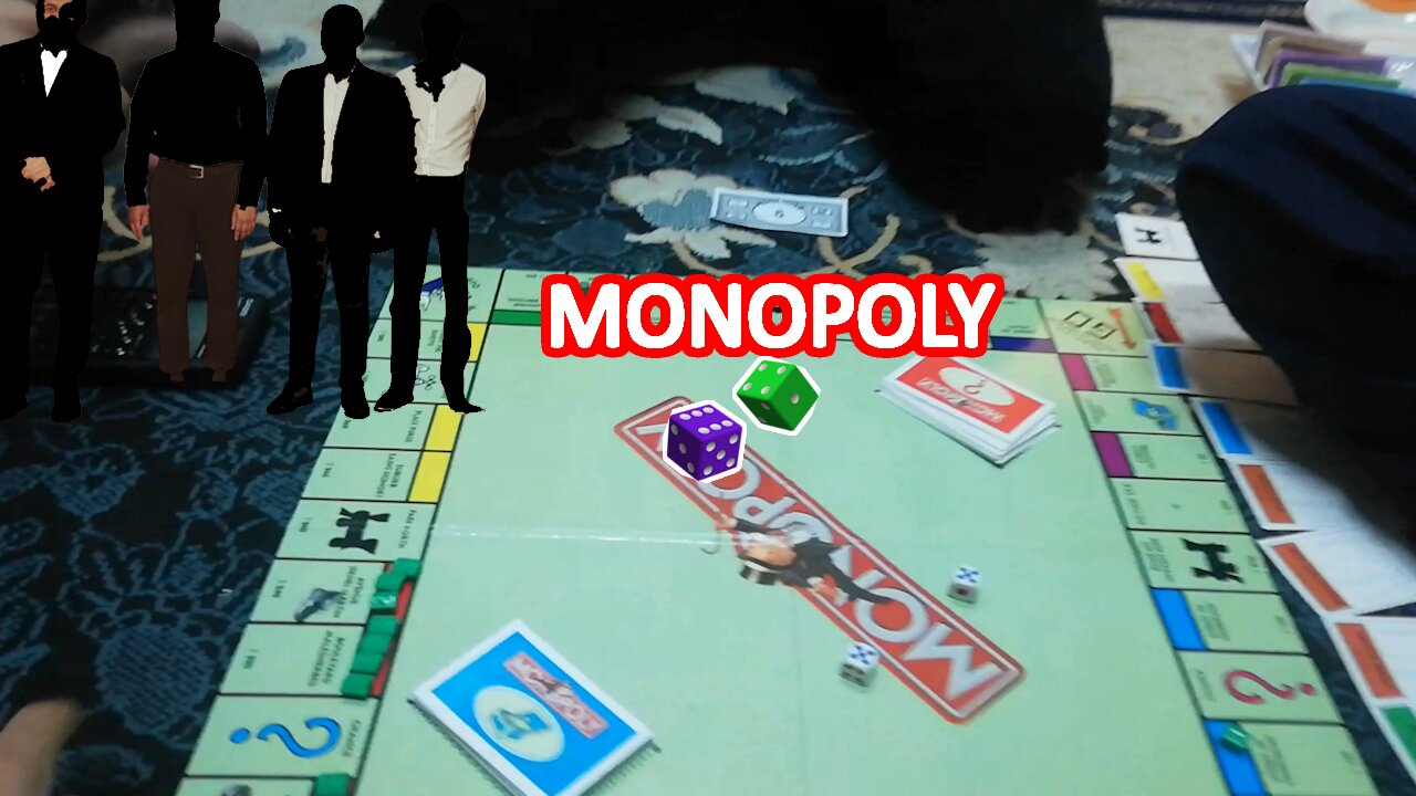 Getting Destroyed In Monopoly? | VLOG