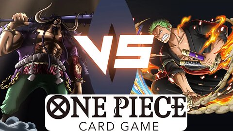 Kaido [ Purple ] VS Roronoa Zoro [ Red ] | OPTCG BATTLE | One Piece Card Game Gameplay