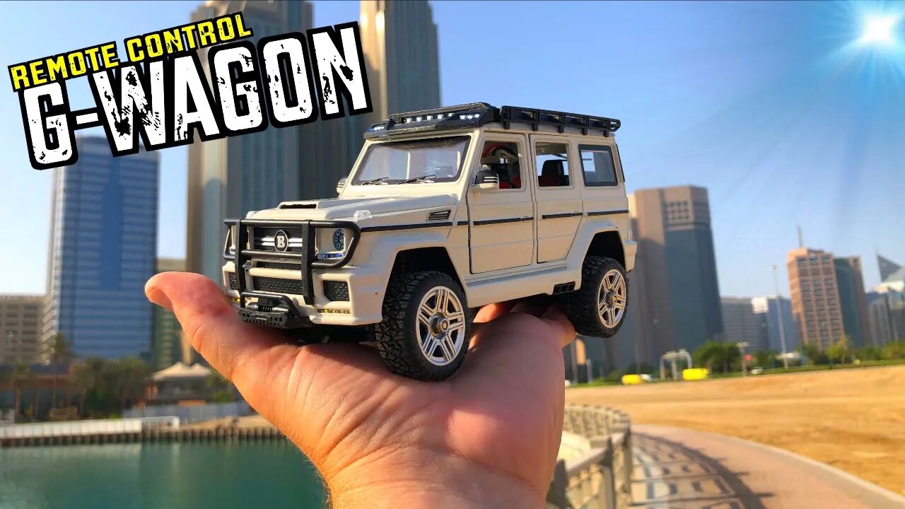 This Tiny Remote Control G-Wagon is pretty good!