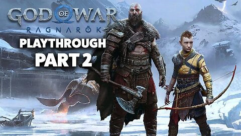 God of War Ragnarök gameplay gameplay no commentary 4k Part 2