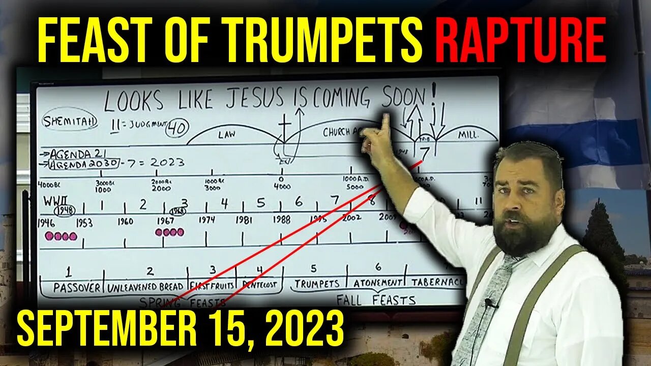 2 MONTHS AWAY?? Jesus is Coming VERY SOON?? Feast Of Trumpets Rapture September 15, 2023