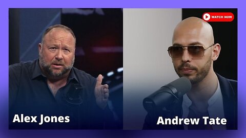 Andrew Tate and Alex Jones Chatting (RECENT)