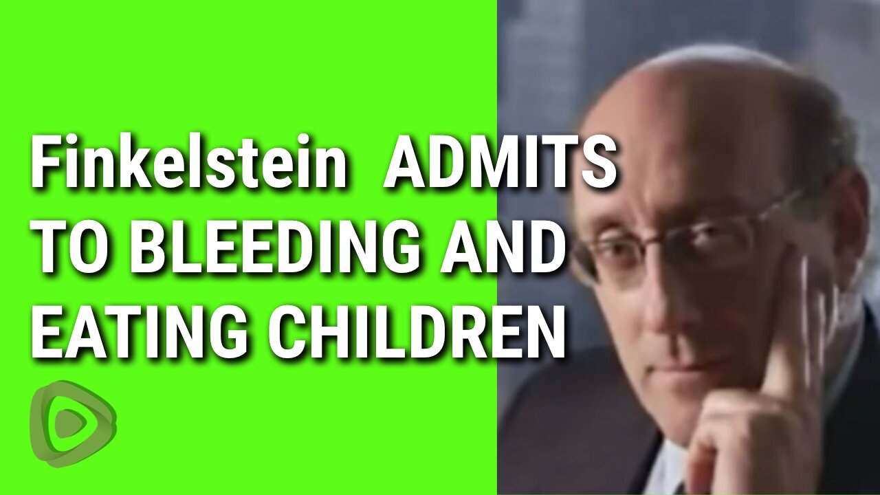 Top Elite "Lying Jew" Rabbi Abraham Finkelstein Openly Admits To Stealing Children, Killing Children, And Eating Children AND BLAMES YOU