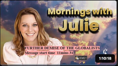 Julie Green subs FURTHER DEMISE OF THE GLOBALISTS