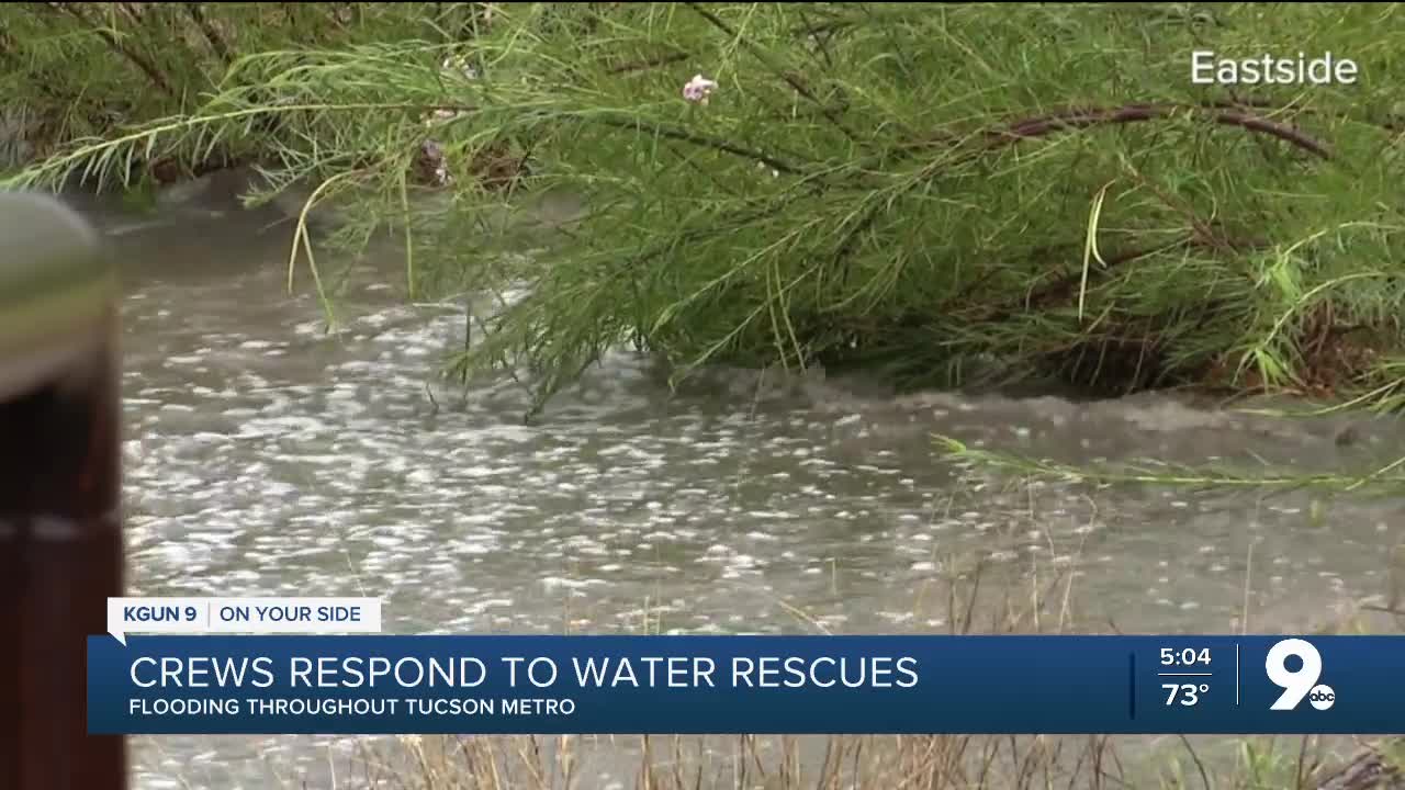 LIVE UPDATES: Storms trigger flood, thunderstorm warnings in southern Arizona