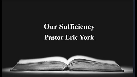 Our Sufficiency